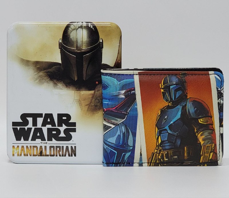 BILLETERA ORIGINAL STAR WARS THE MANDALORIAN
