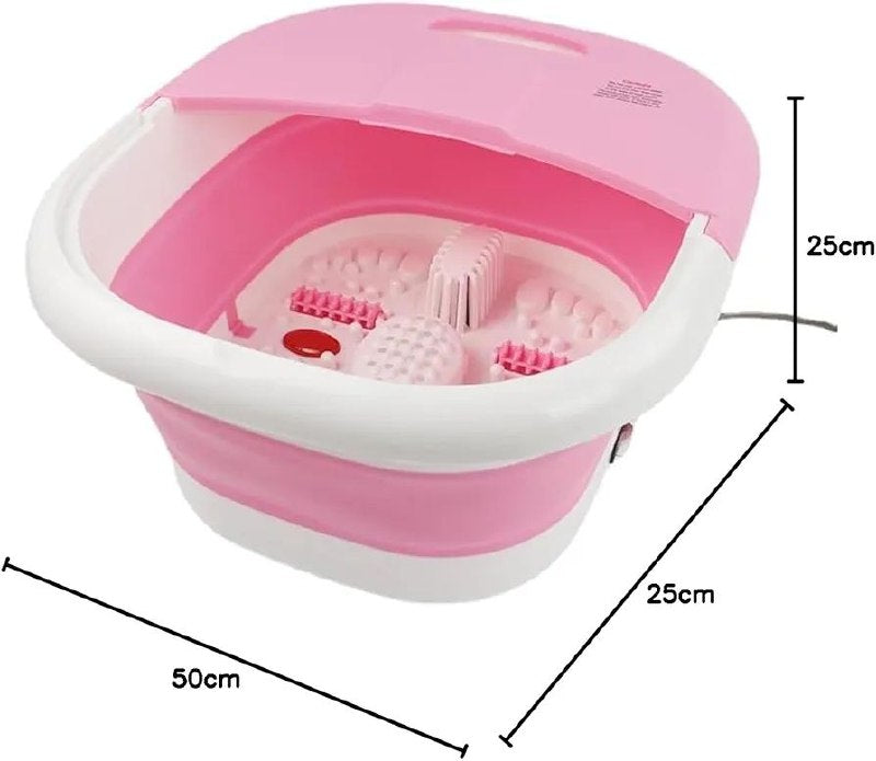 PAILA DE PEDICURE PEDICURA ELECTRICA DE BAÑO DE PIES, PLEGABLE AUTOMATICA, FOLDING FOOT BATH SQ-806