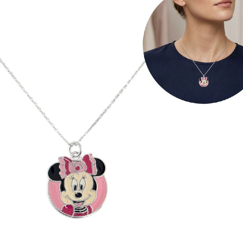 DIJE DE PLATA 9.25 CON DISEÑO DE MINNIE MOUSE 1.8CM Y 4.1G