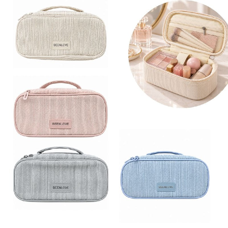 BOLSO COSMETIQUERA ORGANIZADOR MULTIFUNCIONAL DE VIAJE BEENLOVE 24.5X8X11CM