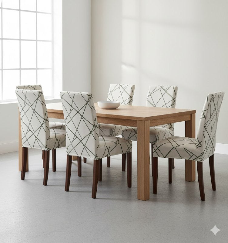 FORRO ELASTICO PROTECTOR PARA SILLAS DE COMEDOR BENELI HOME 8 ESTILOS