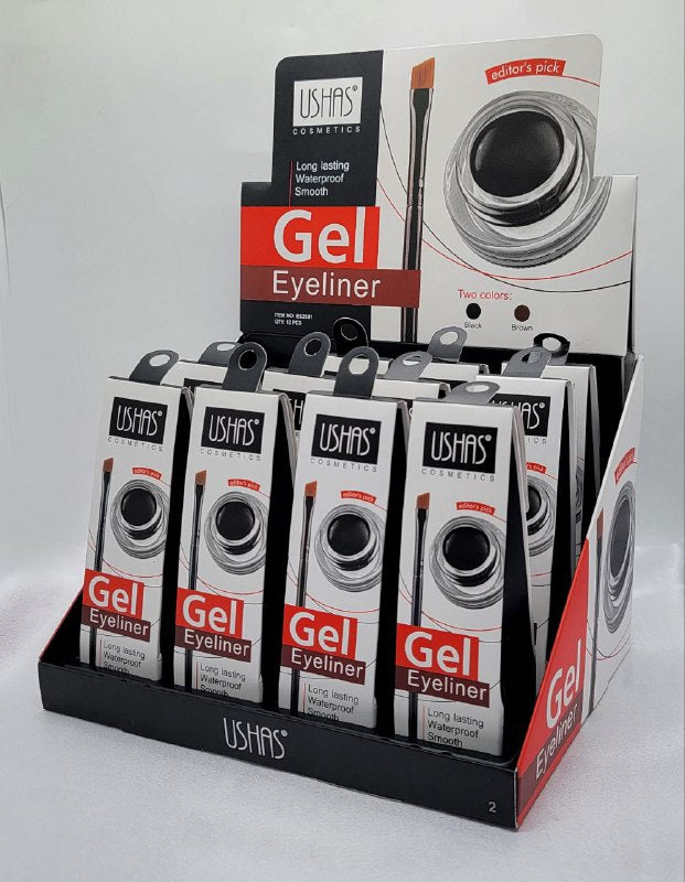 GEL DELIENADOR DE OJOS DE ALTA DURACION A PRUEBA DE AGUA USHAS 3.3G