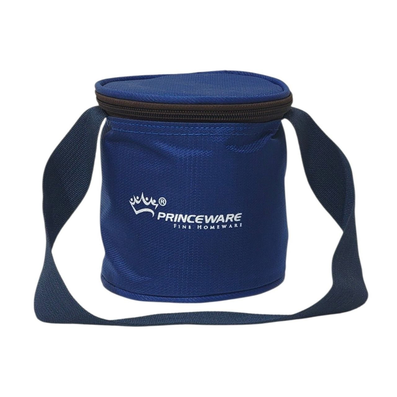 LONCHERA REDONDA CON ASA DISEÑO CILÍNDRICO PRINCEWARE FINE HOMEWARE
