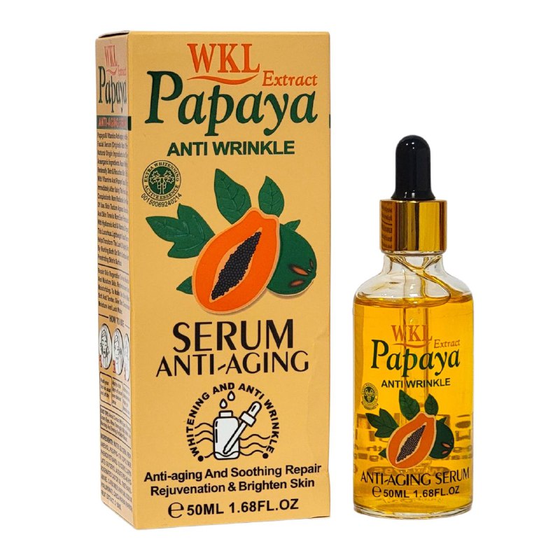 SUERO FACIAL REJUVENECEDOR E HIDRATANTE CON EXTRACTO DE PAPAYA FRUIT OF THE WOKALI 50ML