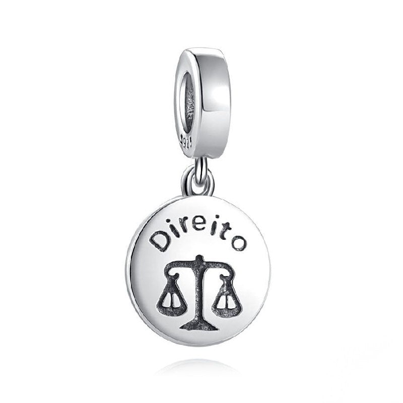 PCHARM4118 FORMA DE BALANZA DE JUSTICIA PANDORA PLATA 9.25