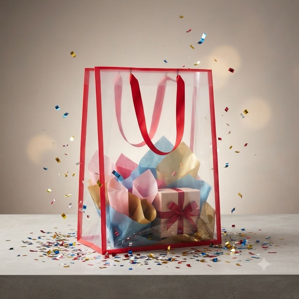 BOLSA DE REGALO GRANDE 35X25.3X15CM