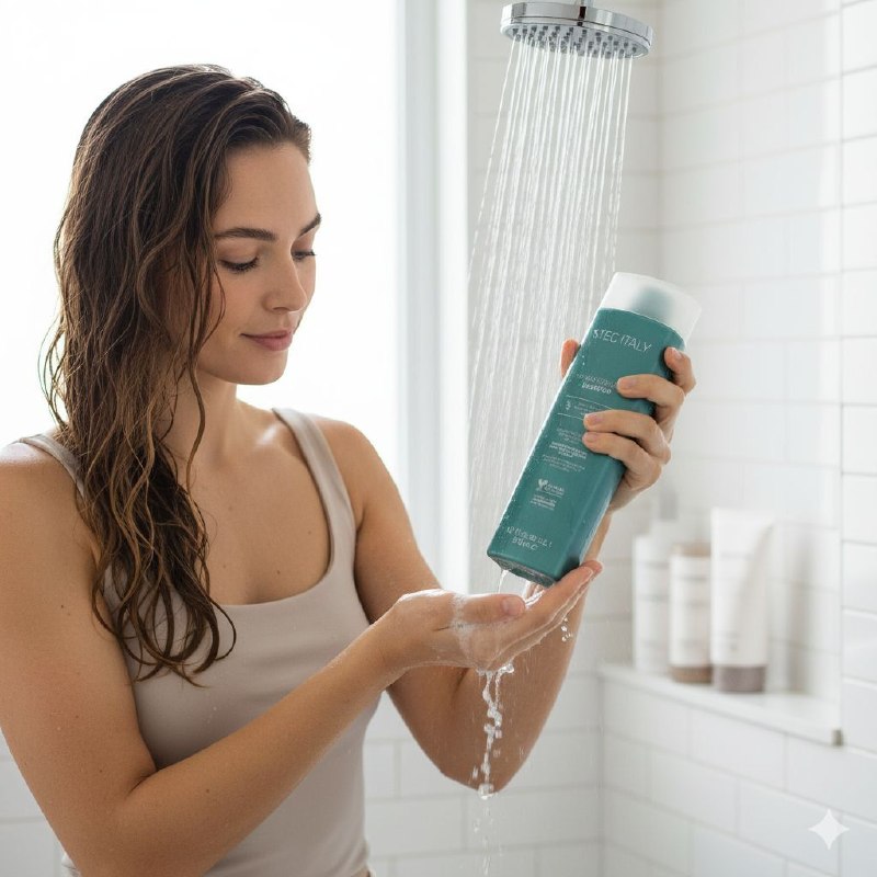 SHAMPOO HIDRATANTE PARA CABELLO DAÑADO Y RESECO CON PROTEINA DE TRIGO EXTRACTO DE COLA DE CABALLO Y ACEITE DE JOJOBA TEC ITALY 300ML