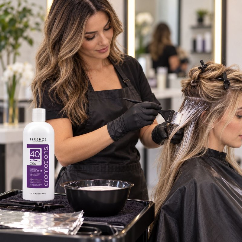 PEROXIDO EN CREMA REVELADORA DE COLORACION AL 12% VOL40 FIRENZE 1000ML