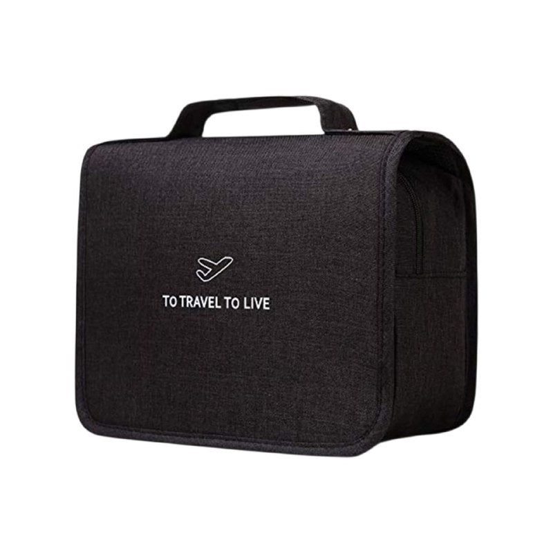 BOLSO ORGANIZADOR COLGANTE PARA VIAJE DE HIGIENE PERSONAL Y COSMETICOS 22.5X18.5X8.5CM