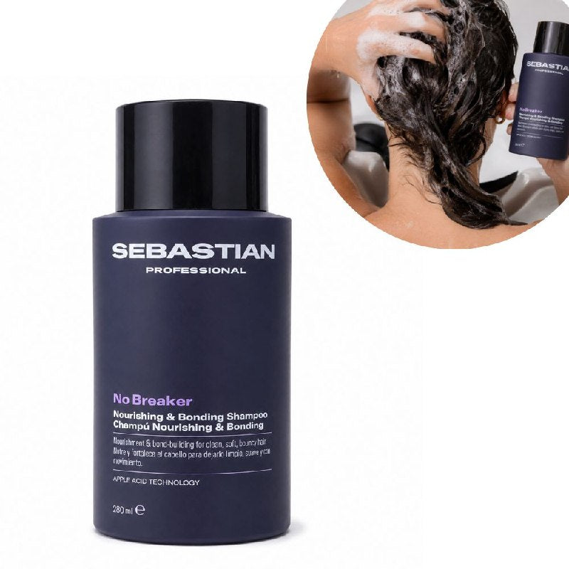 SHAMPOO NUTRITIVO, FORTALECEDOR Y LIMPIADOR REGENERADOR CAPILAR SEBASTIAN PROFESSIONAL 280ML