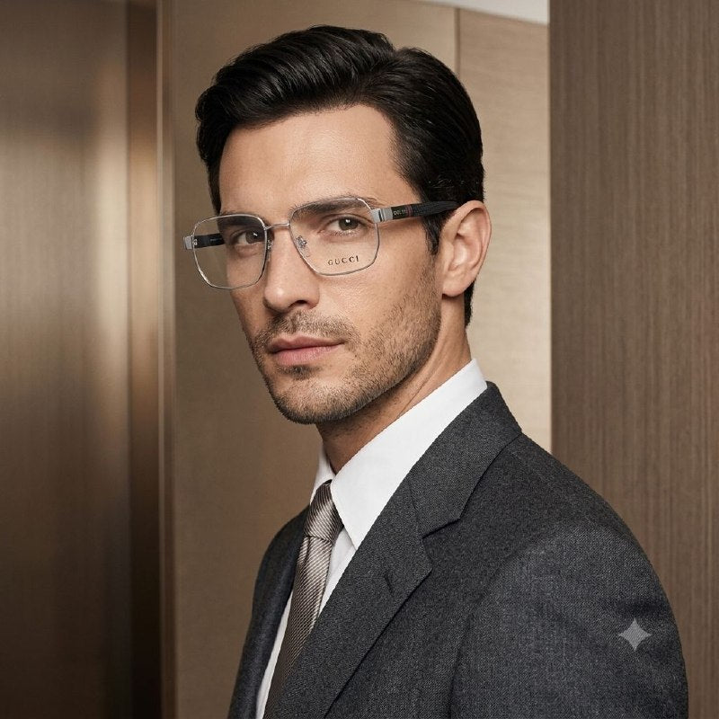 LENTES ORIGINALES PARA GRADUAR PARA CABALLERO GUCCI