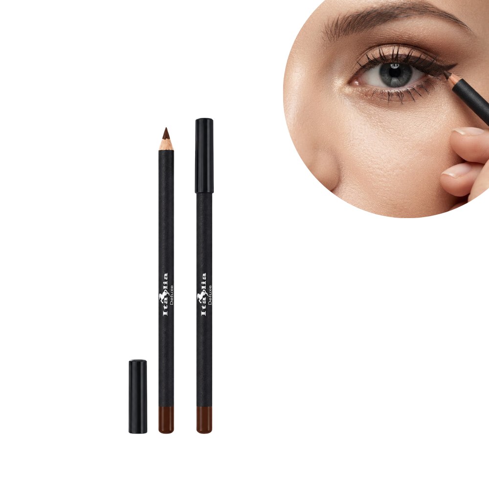 LÁPIZ DELINEADOR DE OJOS ITALIA DELUXE TONO 1009 MEDIUM BROWN 1.5G