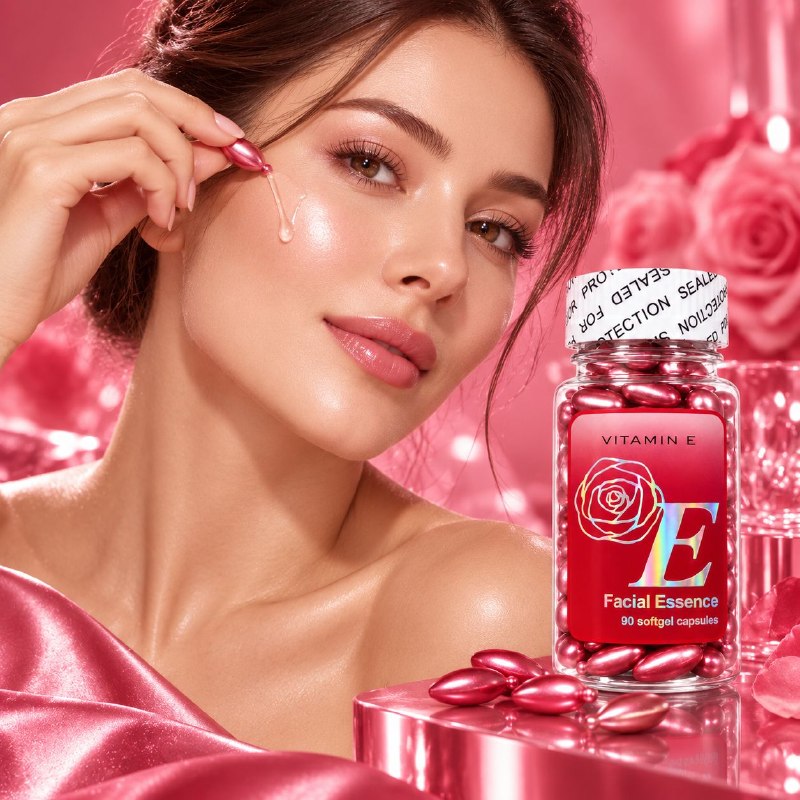 SUERO FACIAL EN CAPSULAS DE VITAMIAN E NUTRITIVA E HIDRATANTE 90PCS