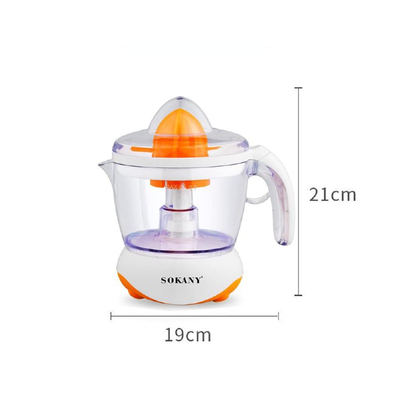 MAQUINA EXTRACTOR DE JUGO, EXPRIMIDOR DE CITRICOS, WK-725, 45W, 700ML SOKANY