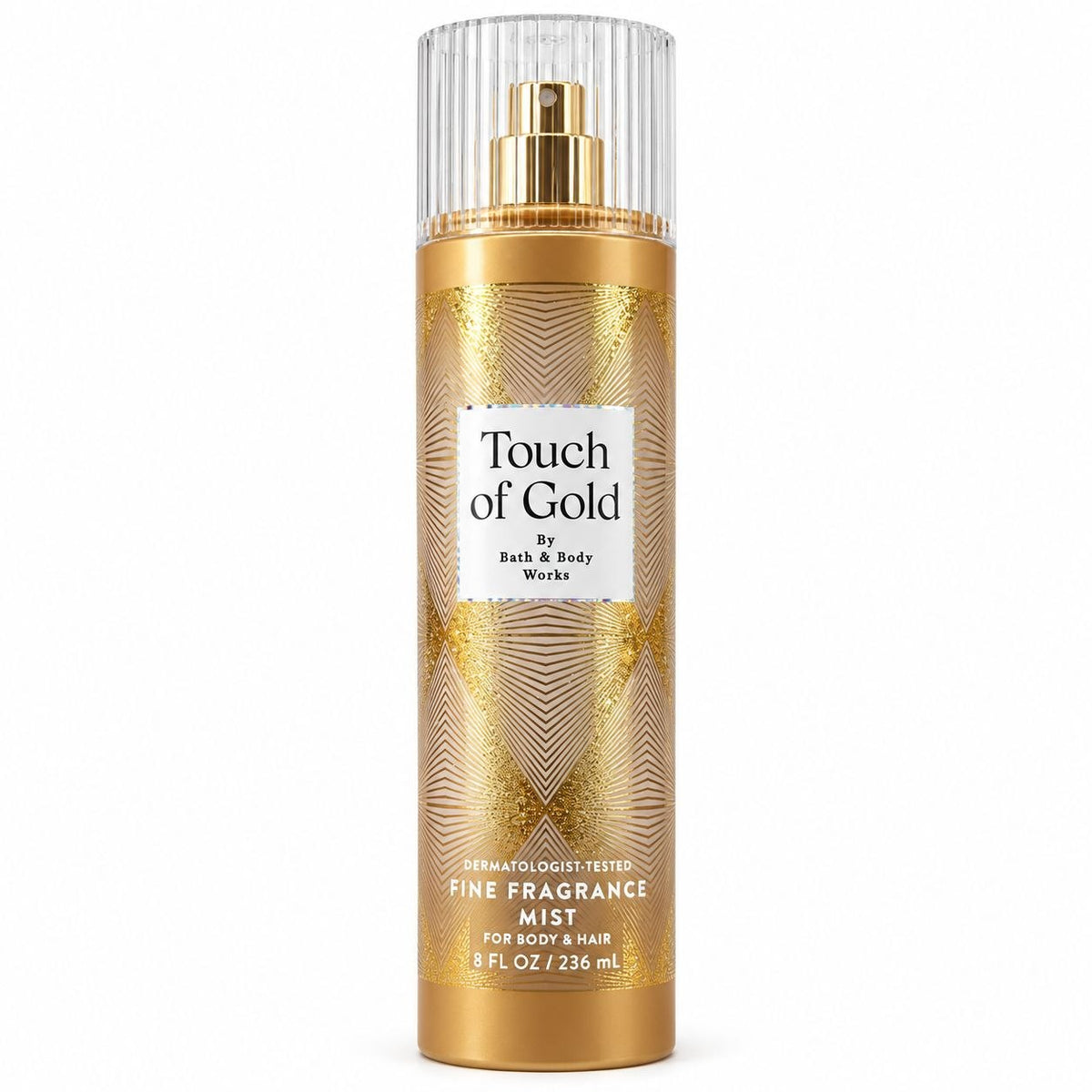 BATH & BODY WORKS SPLASH TOUCH OF GOLD FINE 236ML (M)