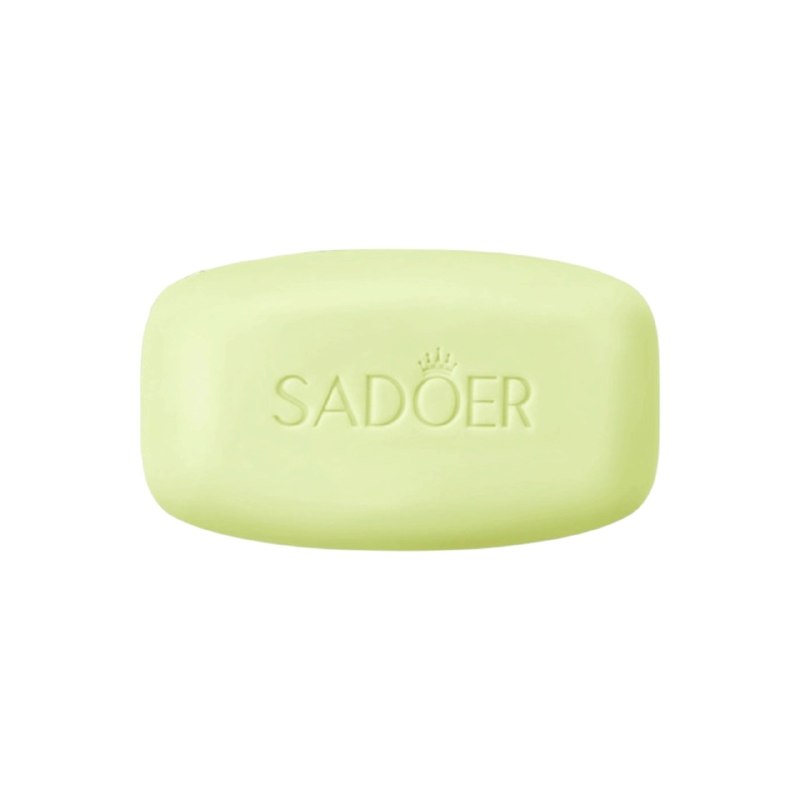 JABON FACIAL EN BARRA DE EXTRACTO DE ALOE VERA LIMPIA PROFUNDAMENTE DEJA LA PIEL SUAVE SADOER 100G