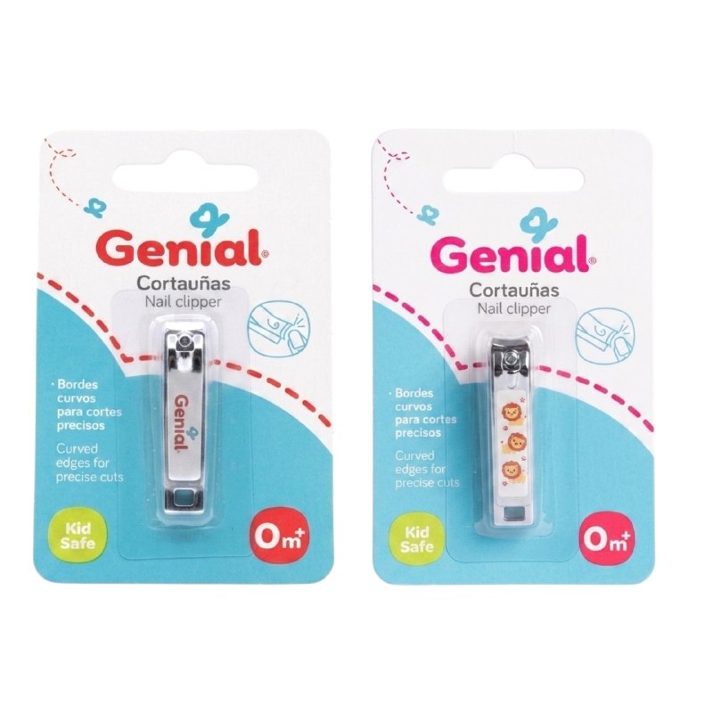 CORTAUÑAS PARA BEBES SEGURO Y PRECISO 6CM GENIAL