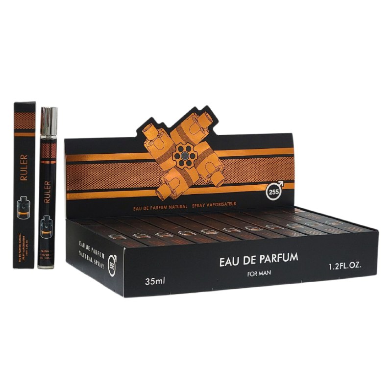 PERFUME EN TUBO PARA HOMBRE RULER EDP 35ML (H) (AROMA SIMILAR AZZARO)