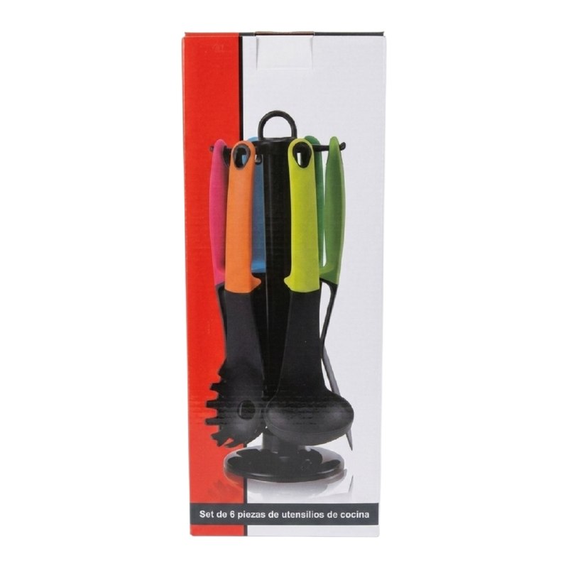 SET DE UTENSILIOS DE COCINA RESISTENTES DE 6PCS