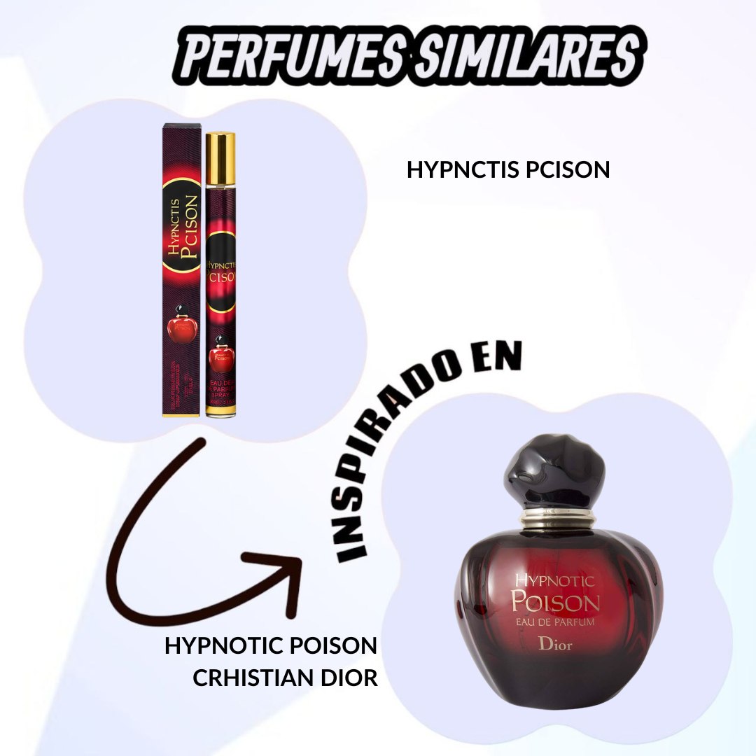 PERFUME EN TUBO PARA DAMA HYPNCTIS PCISON EDP 35ML (M) (AROMA SIMILAR DIOR HYPNOTIC POISON)