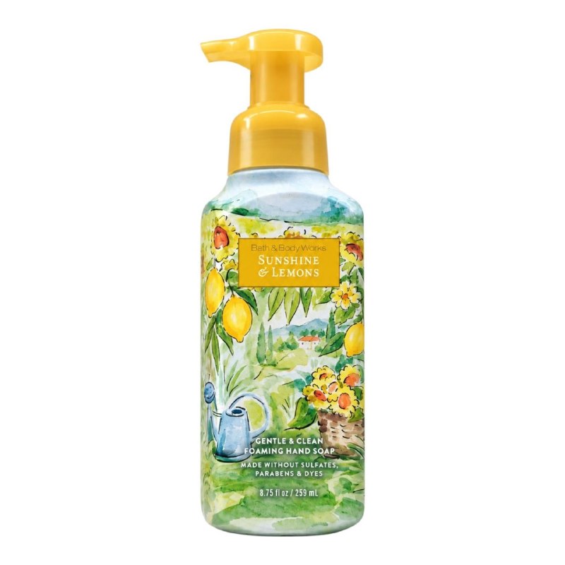 BATH & BODY WORKS JABON DE MANOS SUAVE Y LIMPIO SUNSHINE & LEMONS 259ML