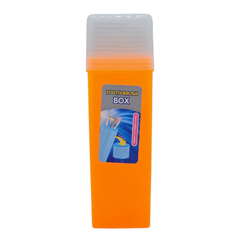 FUNDA ESTUCHE CUADRADO PORTATIL PARA CEPILLOS DE DIENTES TOOTH BRUSH BOX