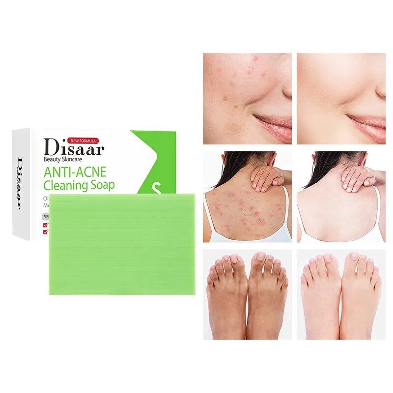 JABON DE LIMPIEZA FACIAL ANTI ACNE ESENCIA VEGETAL ESPUMOSO DISAAR 100G