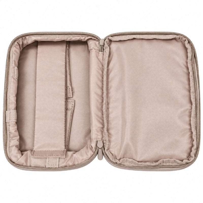 BOLSO ORANIZADOR DE VIAJE MULTIUSOS CON SUJETADORES INTERNOS PARA CABLES, COSMETICOS O ACCESORIOS 23X11X17CM