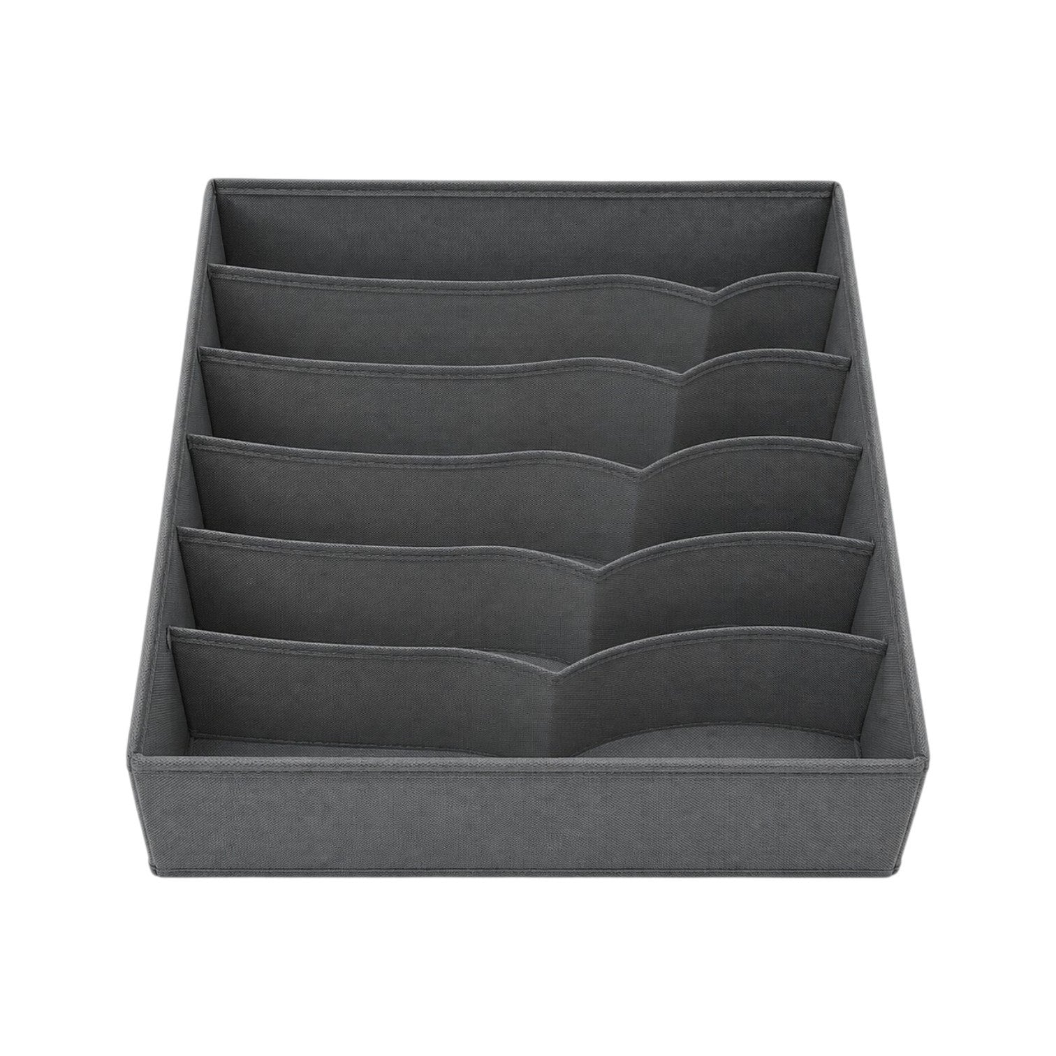 ORGANIZADOR PLEGABLE PARA CAJÓN DIVISOR DE TELA CON 7 COMPARTIMENTOS DE GRAN CAPACIDAD MNT HOME 33.5 x 31 CM