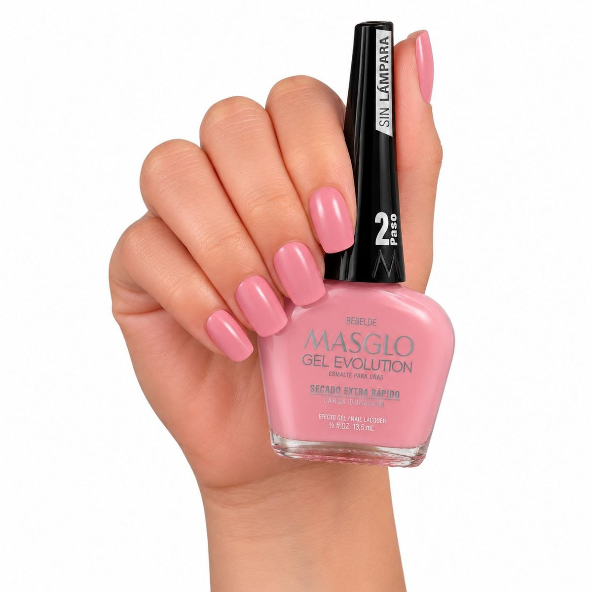 ESMALTE DE UNAS GEL EVOLUTION REBELDE MASGLO 13.5ML