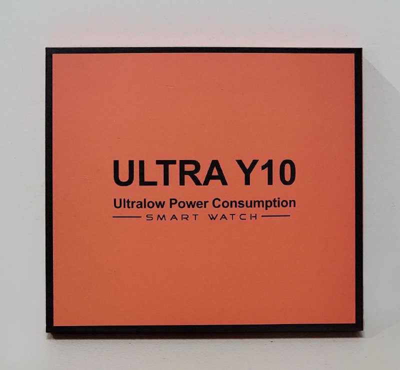 SMARTWACHT RELOJ INTELIGENTE ULTRA Y10 CONSUMO DE ENERGIA BAJO