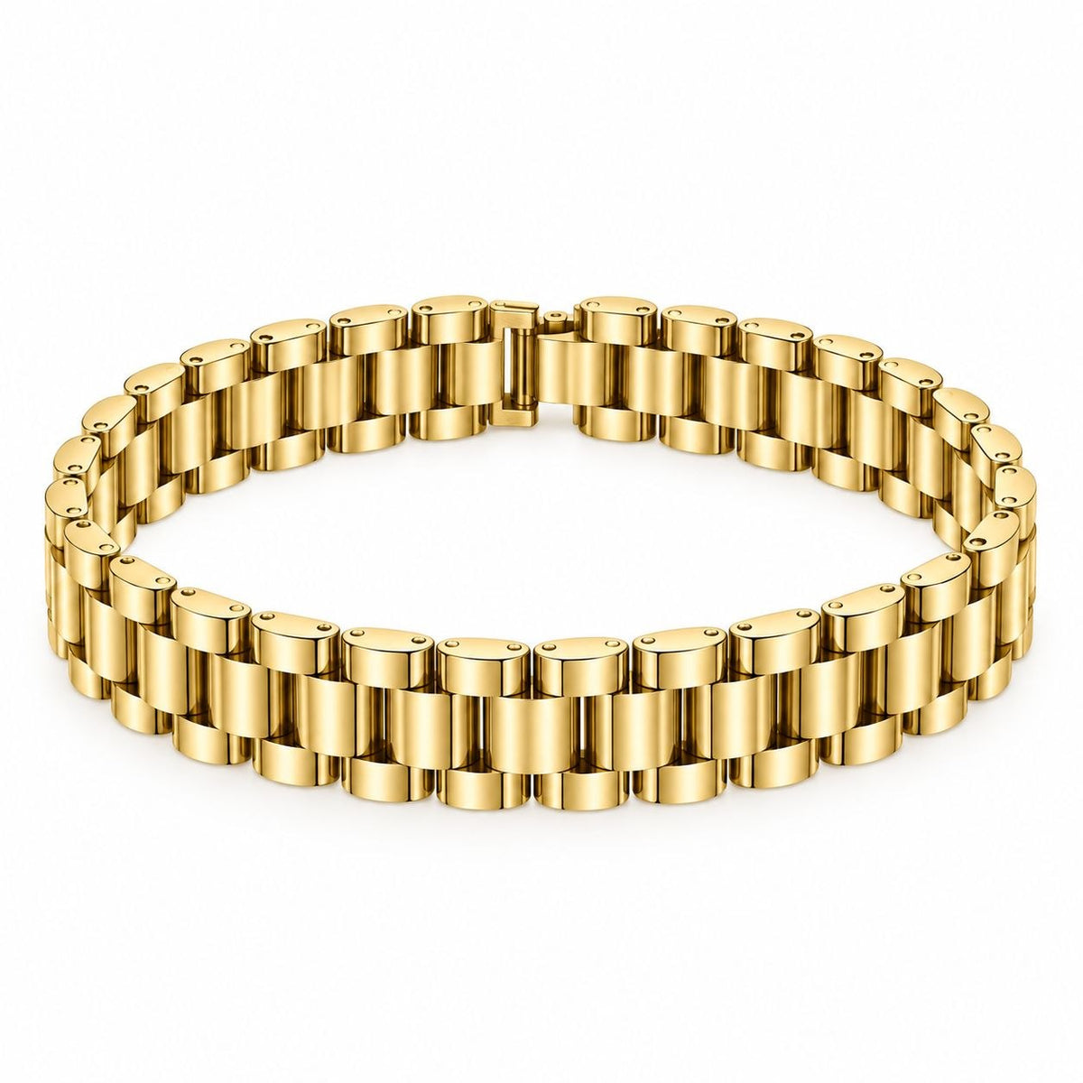 PULSERA DE ENCHAPE PARA CABALLERO 22CM
