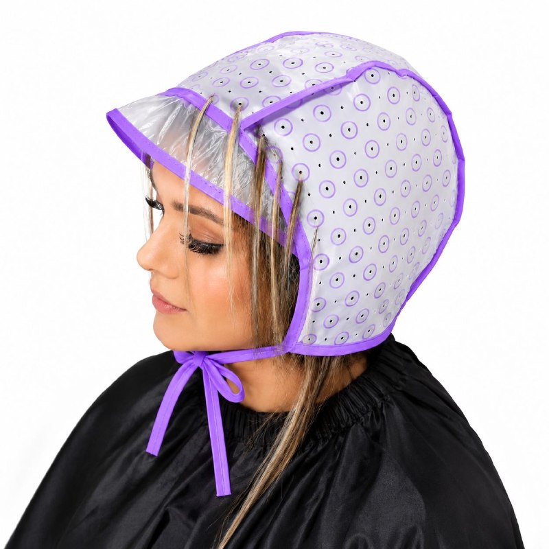 GORRO CAPILAR DE SILICONA PARA HACER MECHAS Y RAYITOS PROFESIONAL AMELOW 30.2X18CM