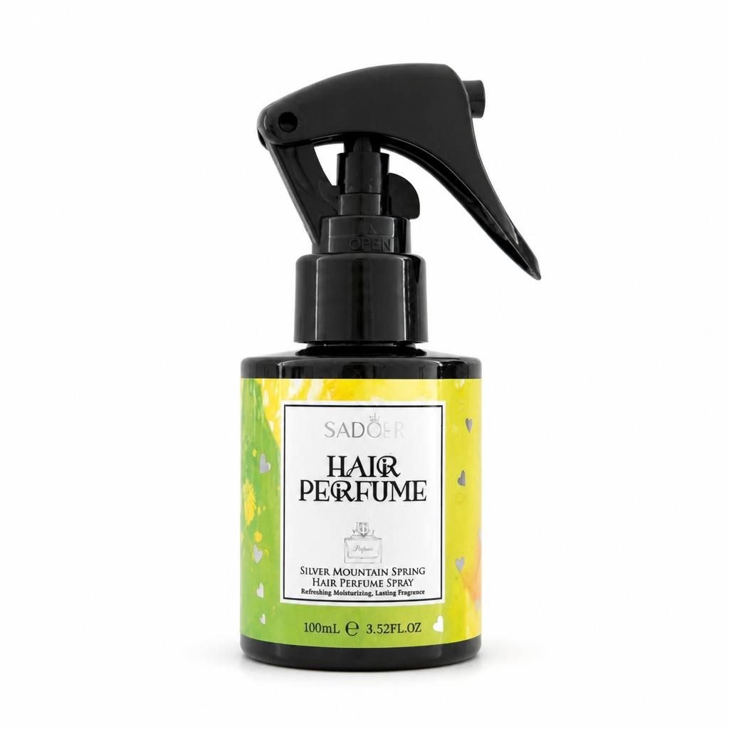 ESPRAY PARA EL CABELLO AROMA MANANTIAL DE MONTAÑA PLATEADA SADOER 100ML