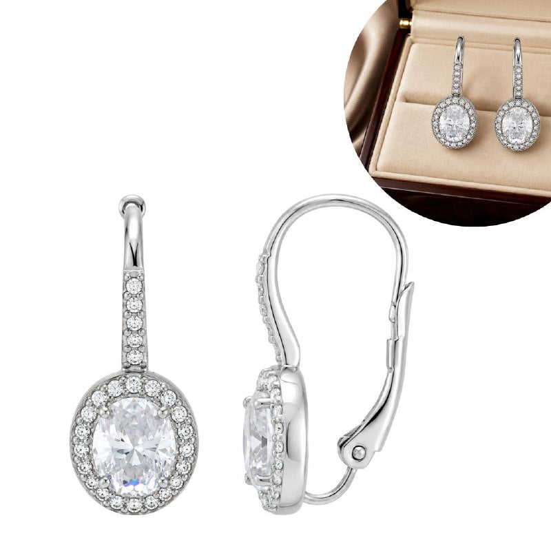 ARGOLLAS DE ENCHAPE PARA DAMA 2CM (DUPE DE SWAROVSKI)