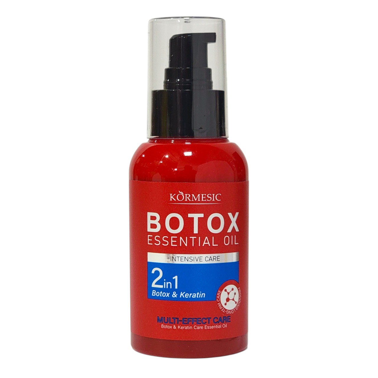 ACEITE PARA EL CABELLO DE BÓTOX Y QUERATINA 2 EN 1 KORMESIC 100ML