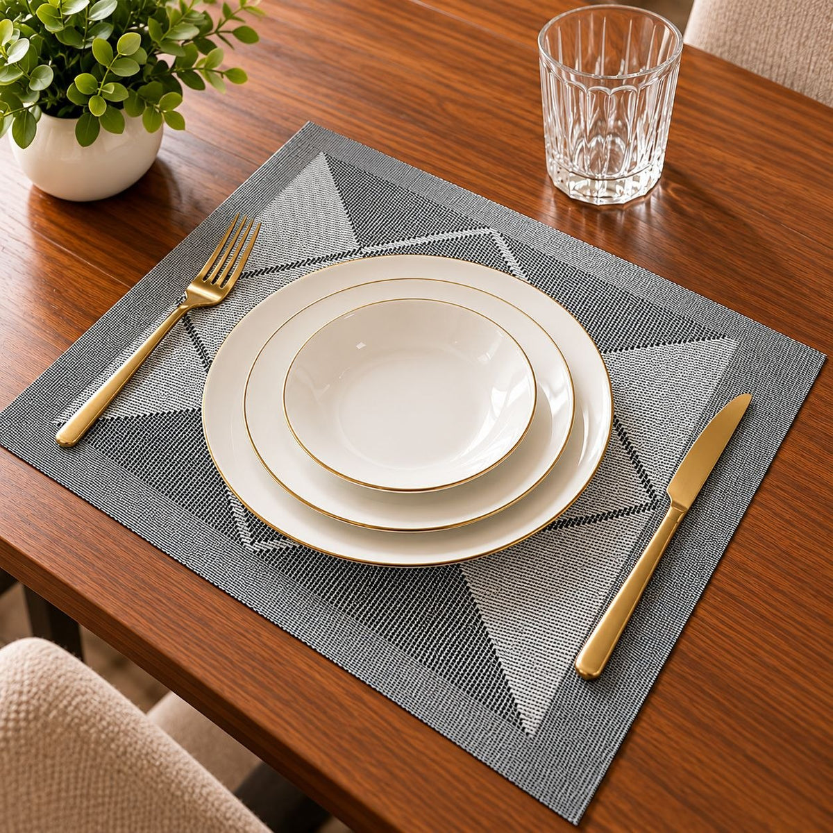 MANTEL INDIVIDUAL DE MESA LUXURY HOME LINENS