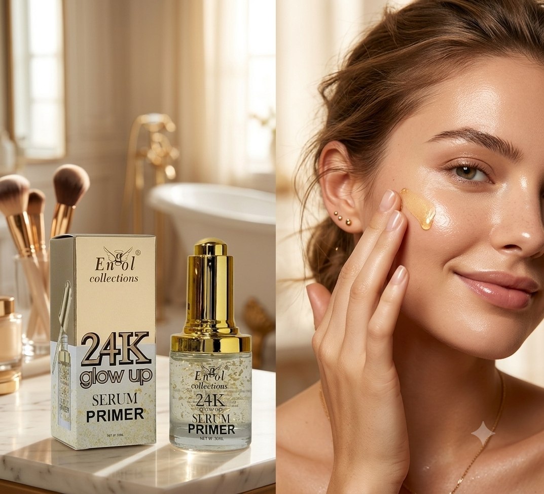 PRIMER SUERO FACIAL GLOW UP 24K ENGOL COLLECTIONS 30ML