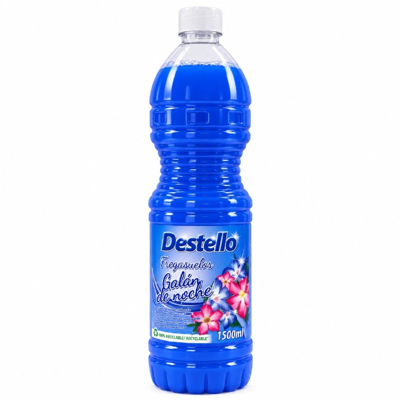 ASISTIN LIMPIADOR LIQUIDO PARA PISOS Y SUPERFICIES CON AROMA GALAN DE NOCHE DESTELLO 1500ML