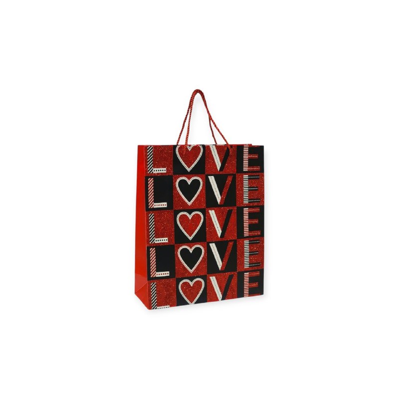 BOLSA DE REGALO PEQUEÑA 18X10X23CM SAN VALENTIN