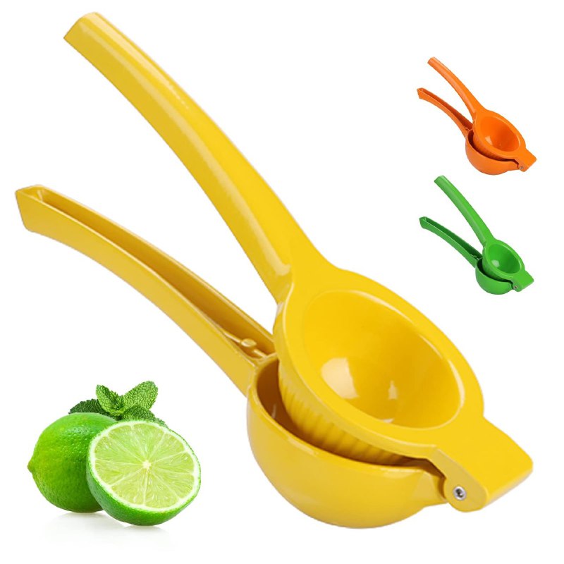 EXPRIMIDOR MANUAL DE ACERO INOXIDABLE PARA CITRICOS, LIMONES, NARANJAS, LIMA LEMON TONGS