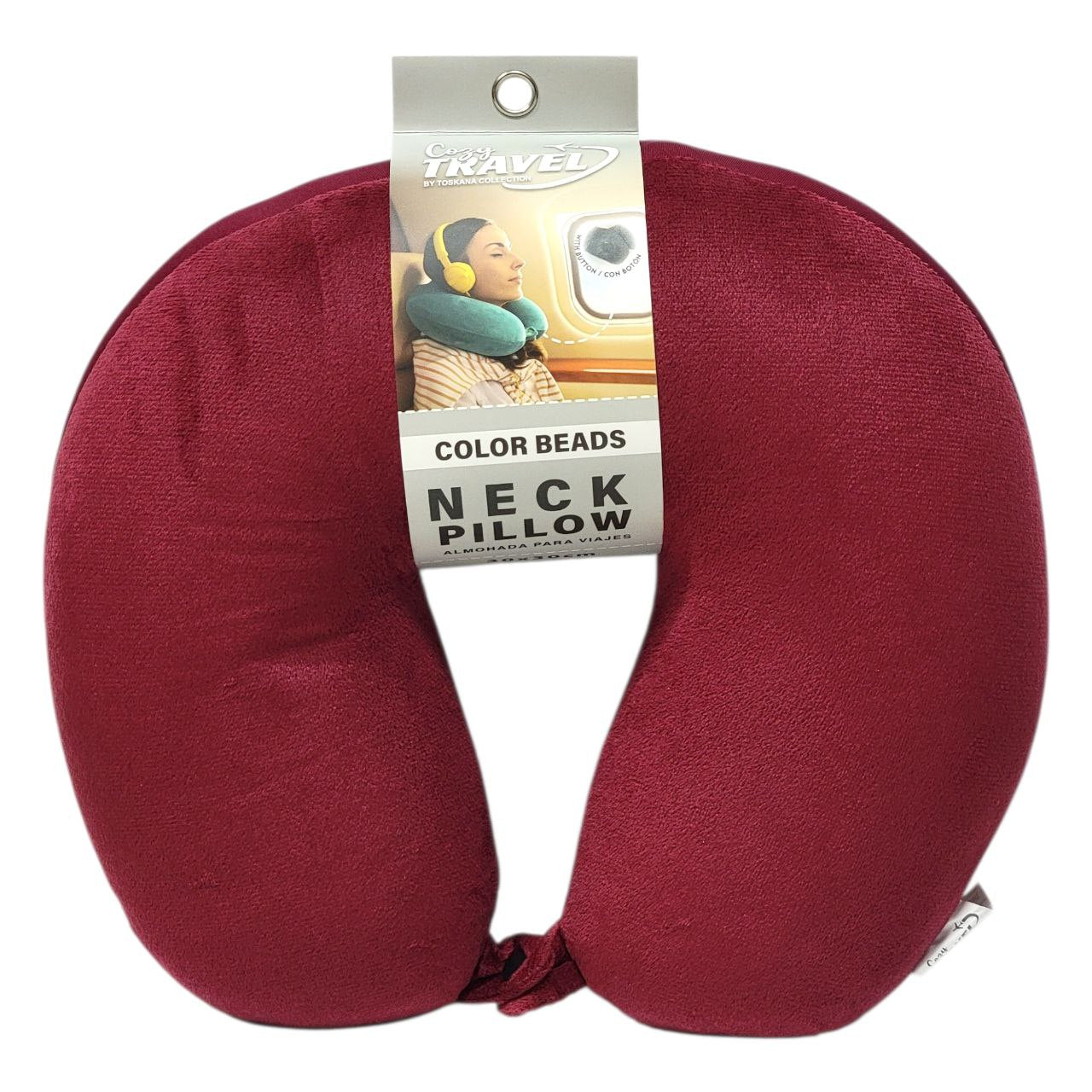 ALMOHADAS DE VIAJE DE FELPA PREMIUM 30X30CM