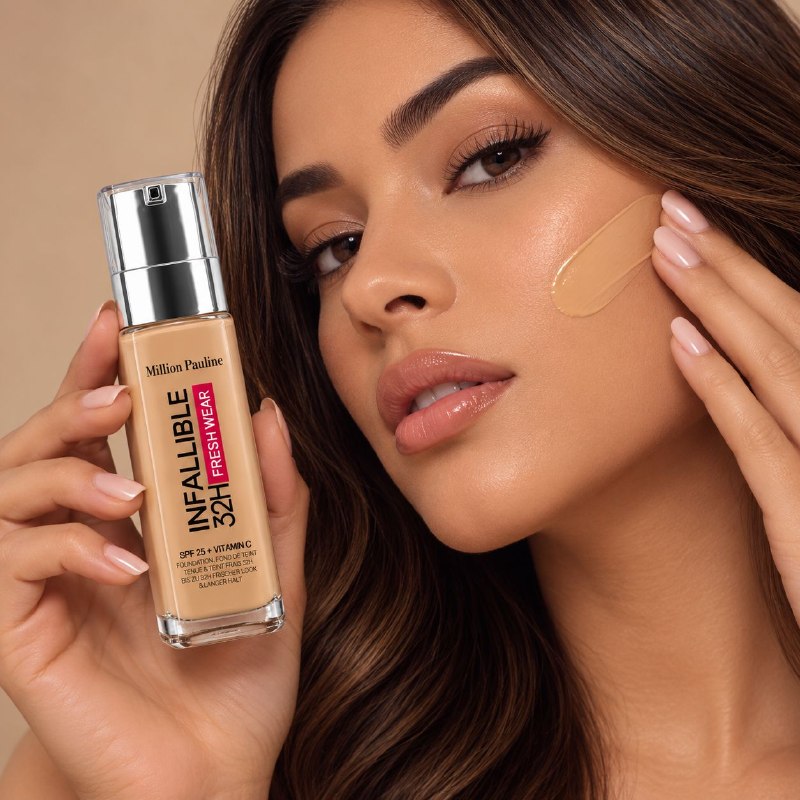 BASE DE MAQUILLAJE LIQUIDA DE LARGA DURACION MILLION PAULINE 30G (DUPE DE LOREAL)
