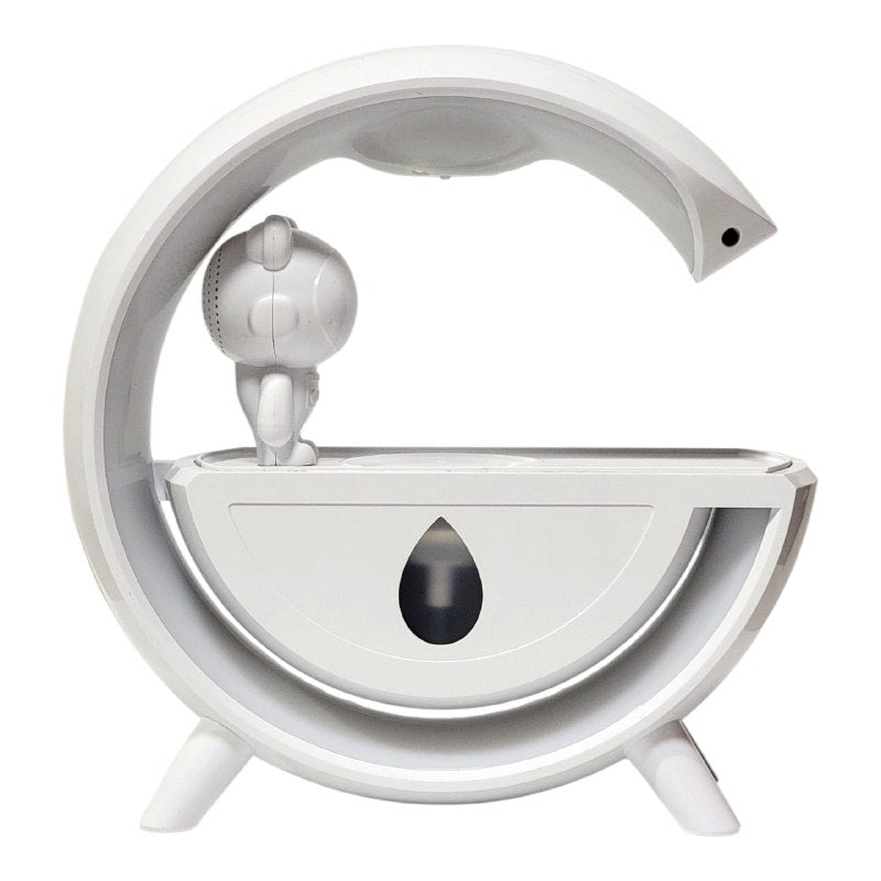 HUMIFICADOR ANTIGRAVEDAD CON LUCES LED Y PARLANTE INTEGRADO T00K8 350ML