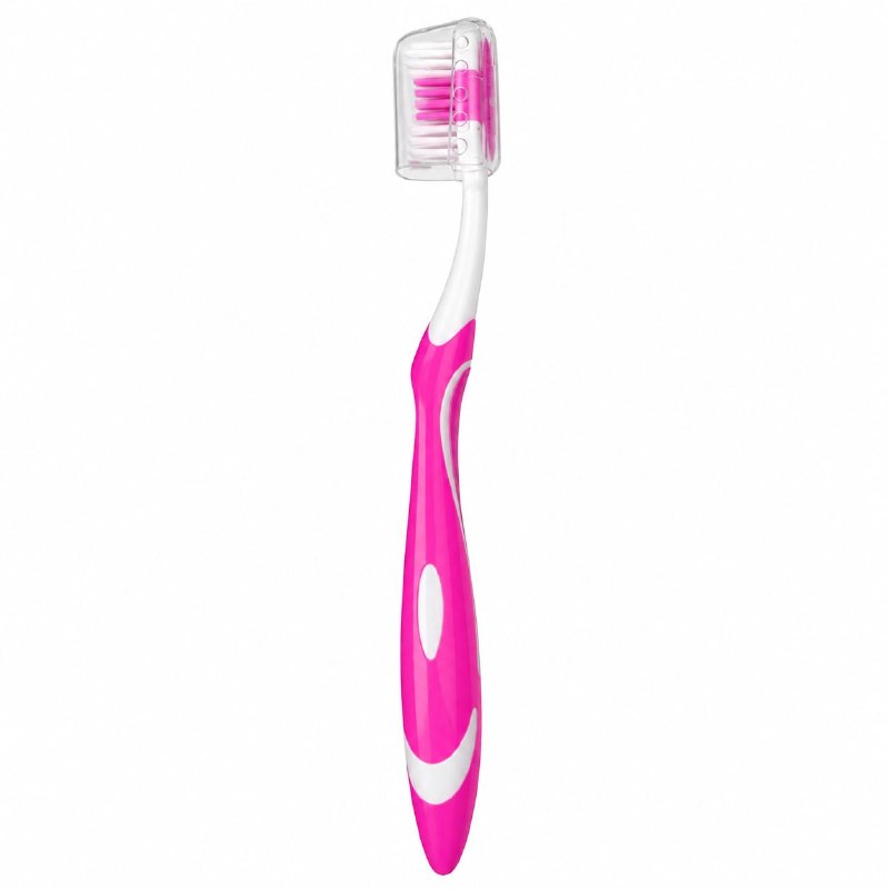 CEPILLO DE DIENTES DE LIMPIEZA PROFUNDA CON LIMPIADOR DE LENGUA Y CERDAS DE NYLON MATRIX 19CM