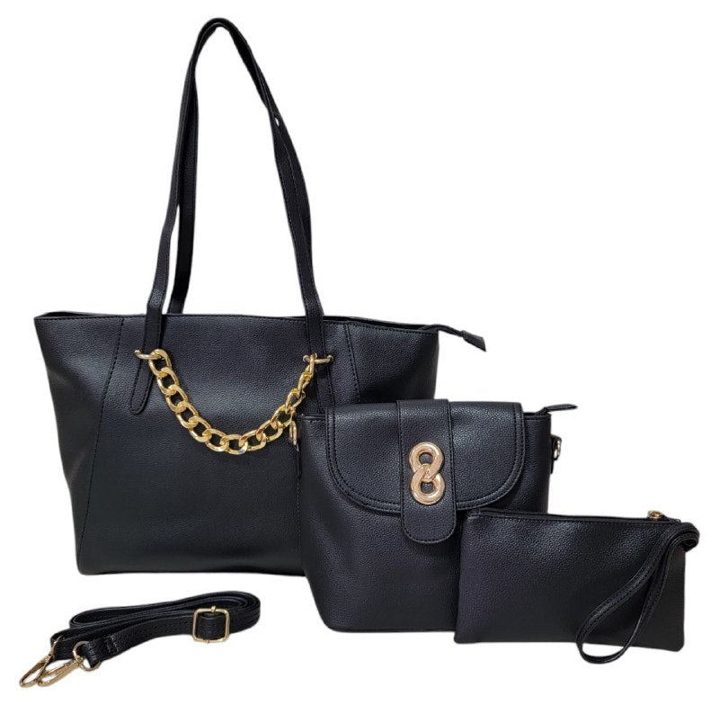 CARTERA ECONOMICA EN SET 3 PIEZAS SOFIAZUL