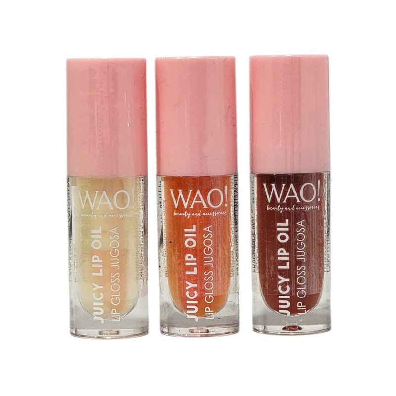 BRILLO LABIAL ACEITE JUGOSO HIDRATANTE QUE CAMBIA DE COLOR WAO 4.2G DUPE DE ITALIA DELUXE