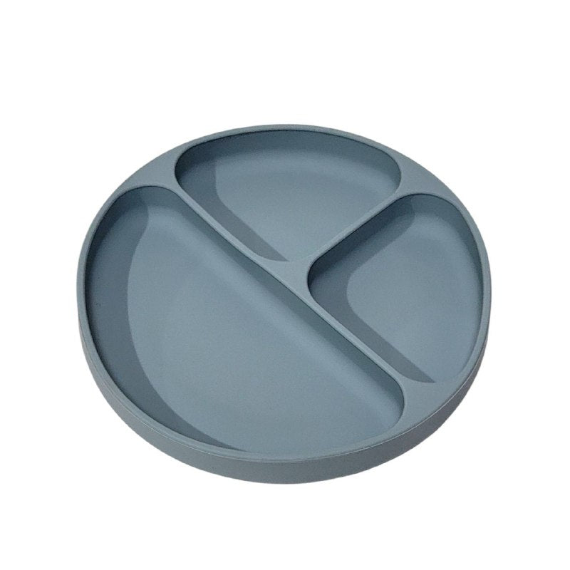 PLATO PARA BEBES CON DIVISIONES DE SILICONA PREMIUM BPA