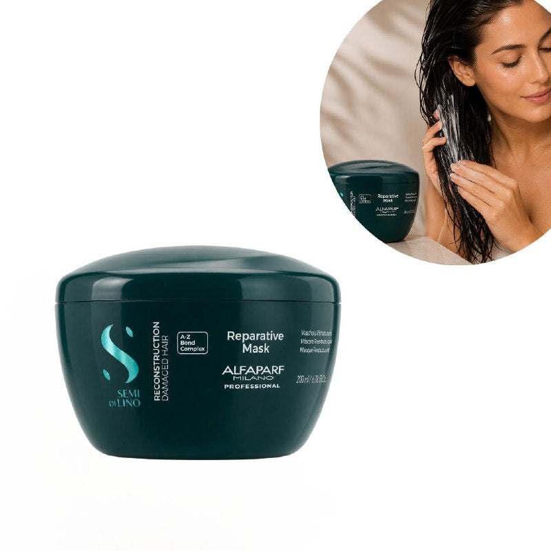 MASCARILLA CAPILAR REESTRUCTURANTE INTENSIVA PARA CABELLO DAÑADO CON MEDULA DE BAMBU ALFAPARF 200ML