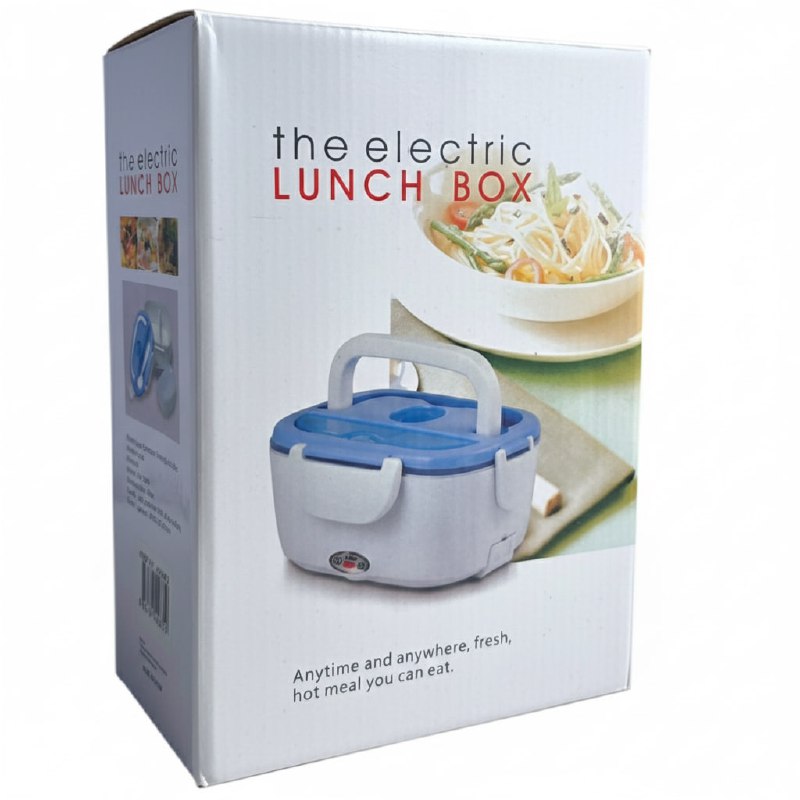 MAQUINA LONCHERA ELECTRICA CON CALENTADOR DE COMIDA PORTATIL USO PERSONAL CON CUCHARA, 3 COLORES